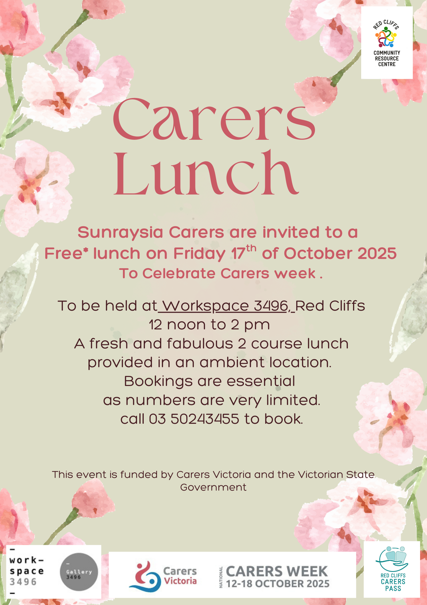 Sunraysia Carers event