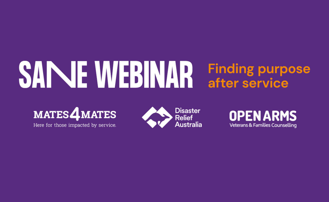 Sane Webinar